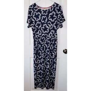 halter maxi dress boho Mustard Seed Olivia White Halter Maxi Dress - Size L - Empire Waist, Side Slit, Lightweight Woven Fabric main image 0